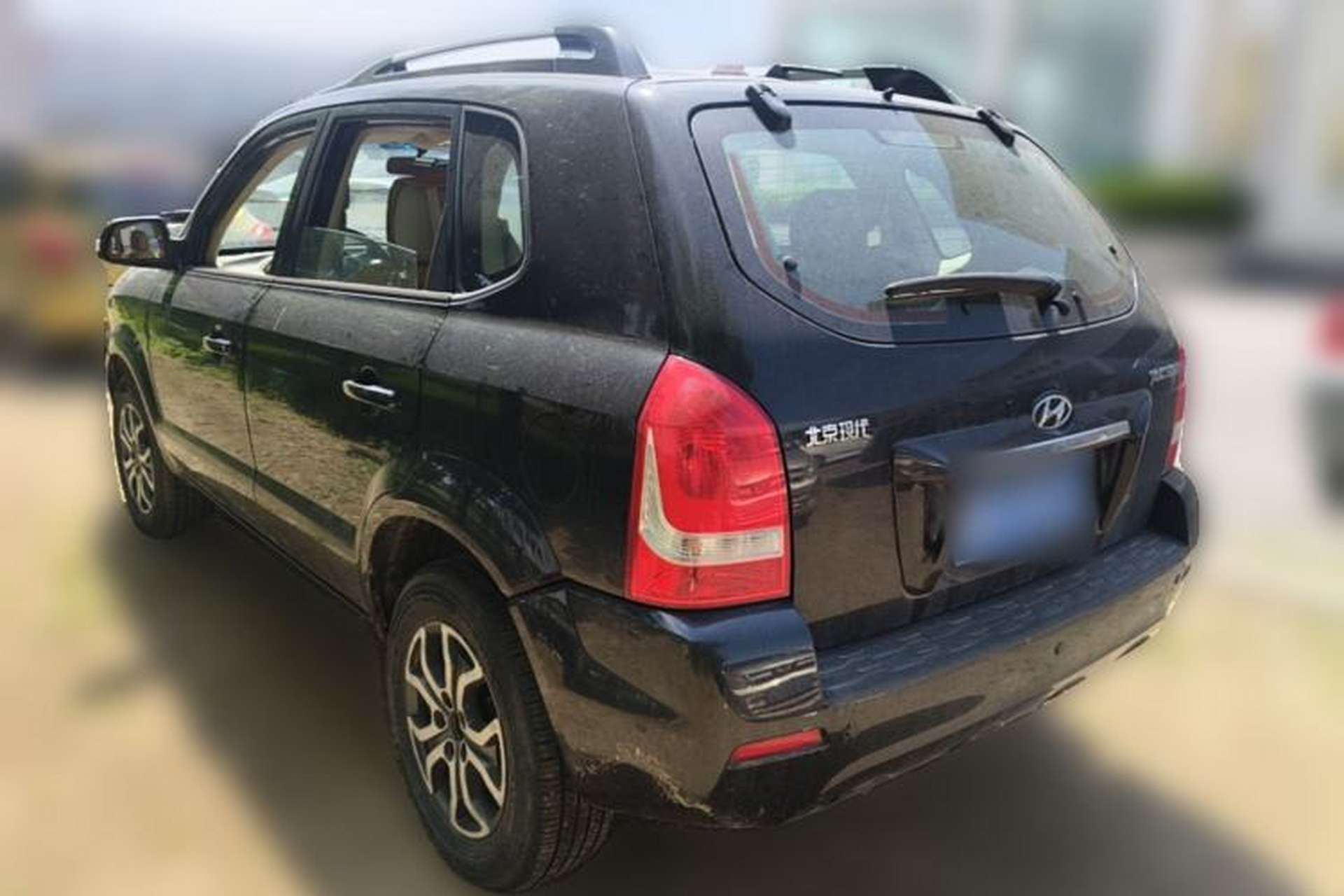 Used Hyundai Tucson 2013 2.0L Manual Two-Wheel Drive Fashion Edition Rear Left 45 Deg