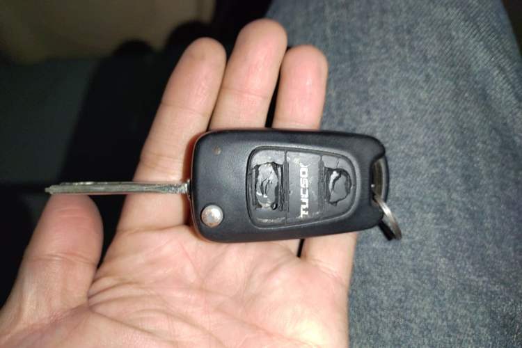 Used Hyundai Tucson 2013 2.0L Manual Two-Wheel Drive Fashion Edition Vehicle Key
