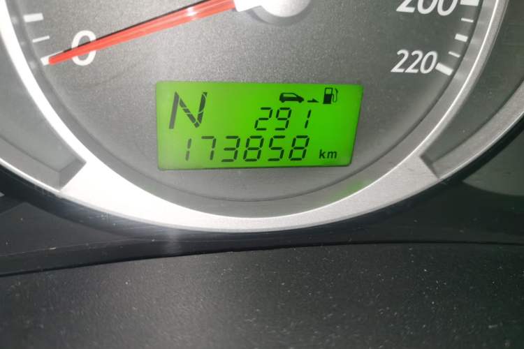 Used Hyundai Tucson 2013 2.0L Automatic Two-Wheel Drive Comfort Version Odometer Close Up