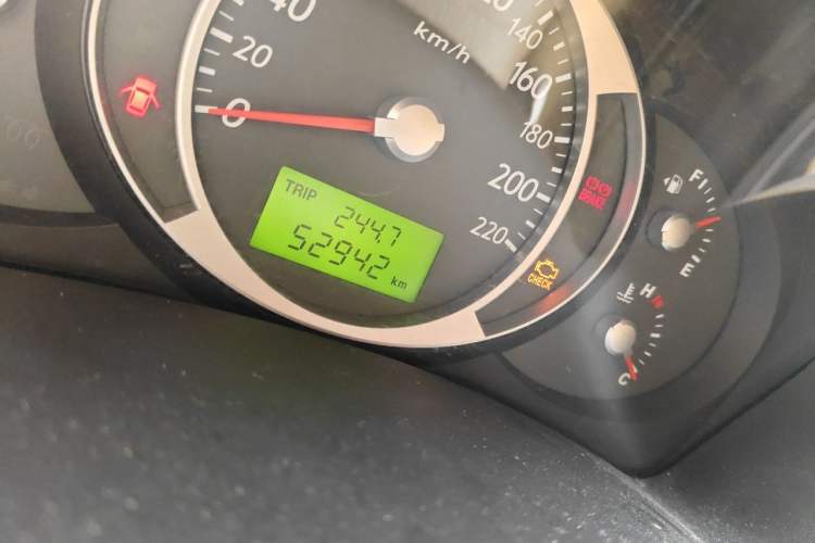 Used Hyundai Tucson 2013 2.0L Manual Two-Wheel Drive Fashion Edition Odometer Close Up