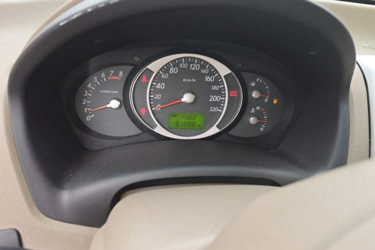 Used Hyundai Tucson 2013 2.0L Manual Two-Wheel Drive Fashion Edition Odometer Close Up