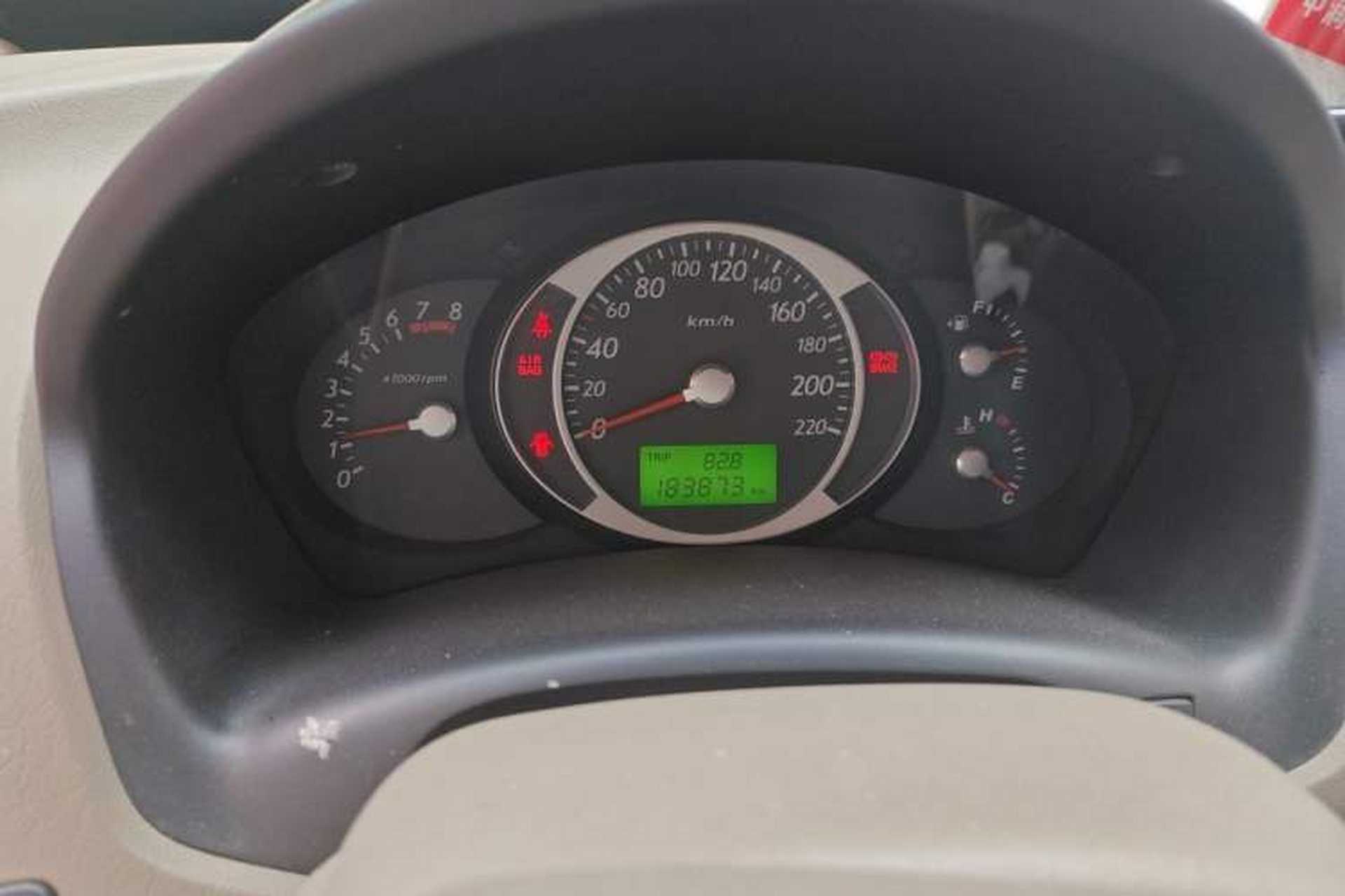 Used Hyundai Tucson 2013 2.0L Manual Two-Wheel Drive Fashion Edition Odometer Close Up
