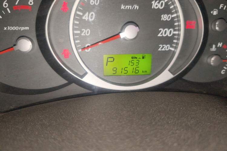 Used Hyundai Tucson 2013 2.0L Automatic Two-Wheel Drive Comfort Version Odometer Close Up