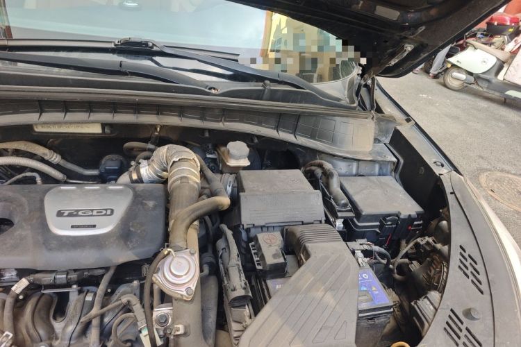 Used Hyundai Tucson 2015 1.6T Dual-Clutch Two-Wheel-Drive Smart Model Engine Bay Left