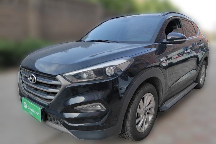 Used Hyundai Tucson 2015 1.6T Dual-Clutch Two-Wheel-Drive Smart Model Guazi used car, China used car export, Used car for sale, Used cars, Cheapest cars for sale