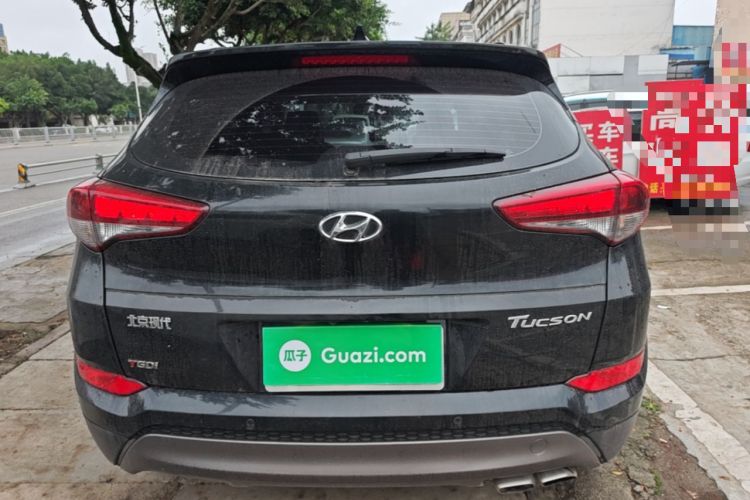 Used Hyundai Tucson 2015 1.6T Dual-Clutch Two-Wheel-Drive Leading Model Rear