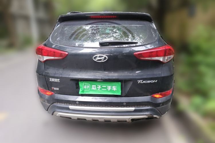 Used Hyundai Tucson 2015 1.6T Dual-Clutch Two-Wheel-Drive Smart Model Rear