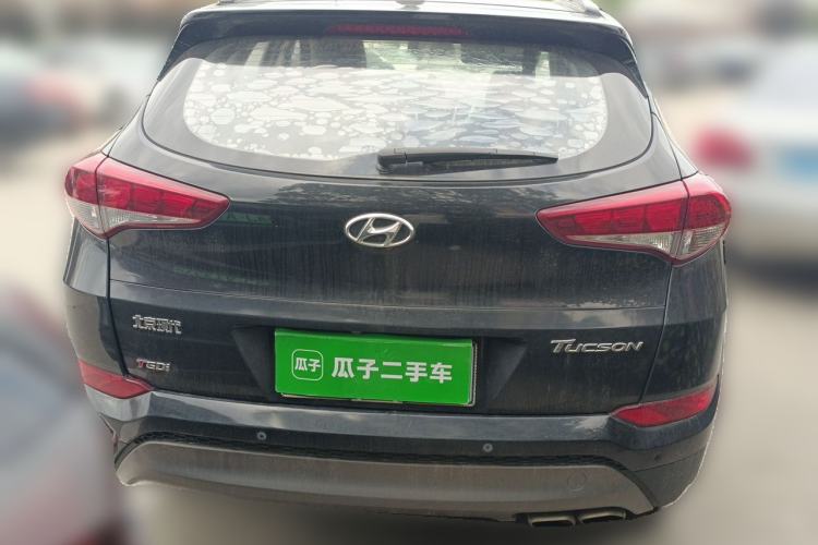 Used Hyundai Tucson 2015 1.6T Dual-Clutch Two-Wheel-Drive Smart Model Rear