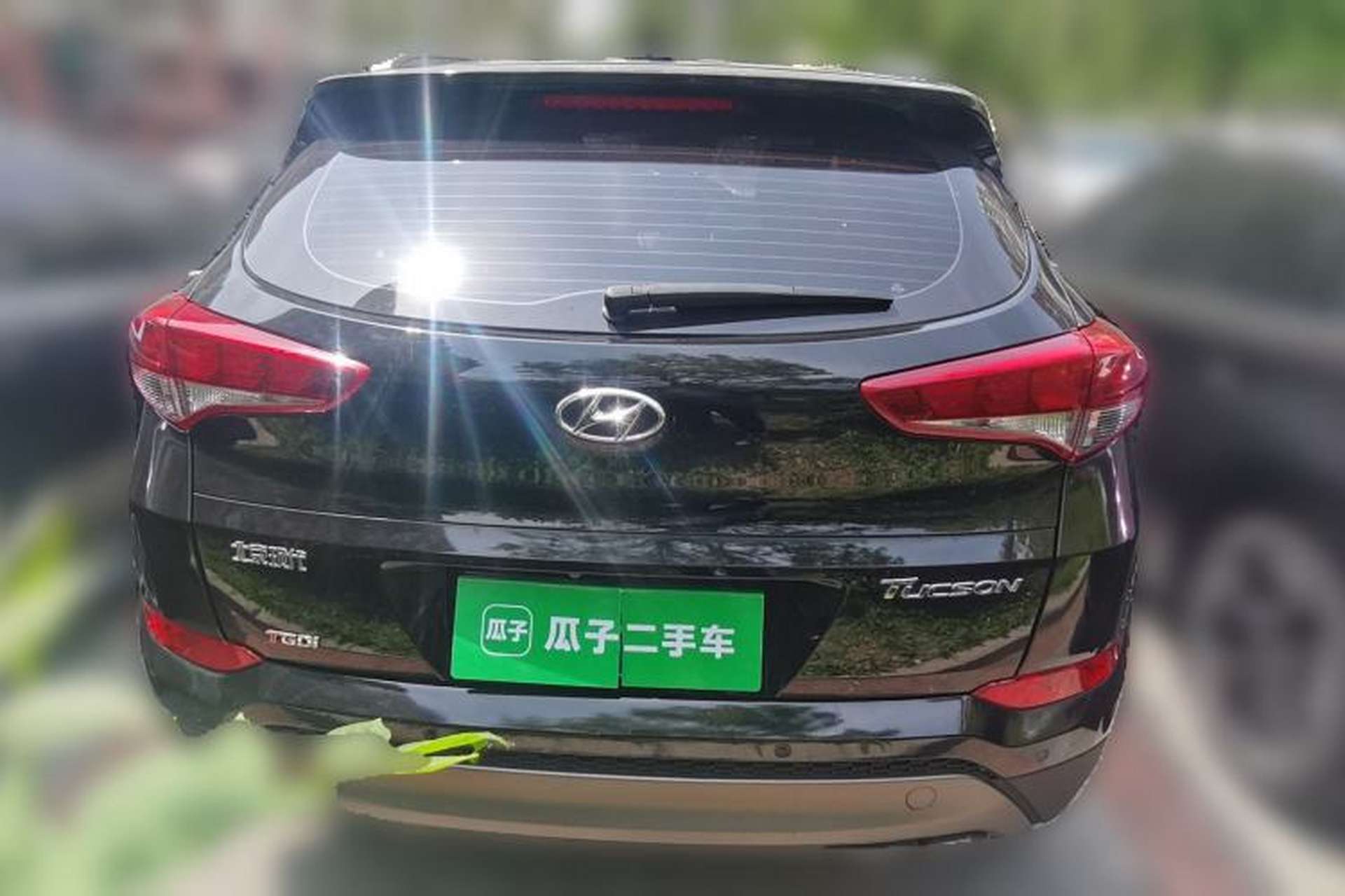 Used Hyundai Tucson 2015 1.6T Dual-Clutch Two-Wheel-Drive Smart Model Rear