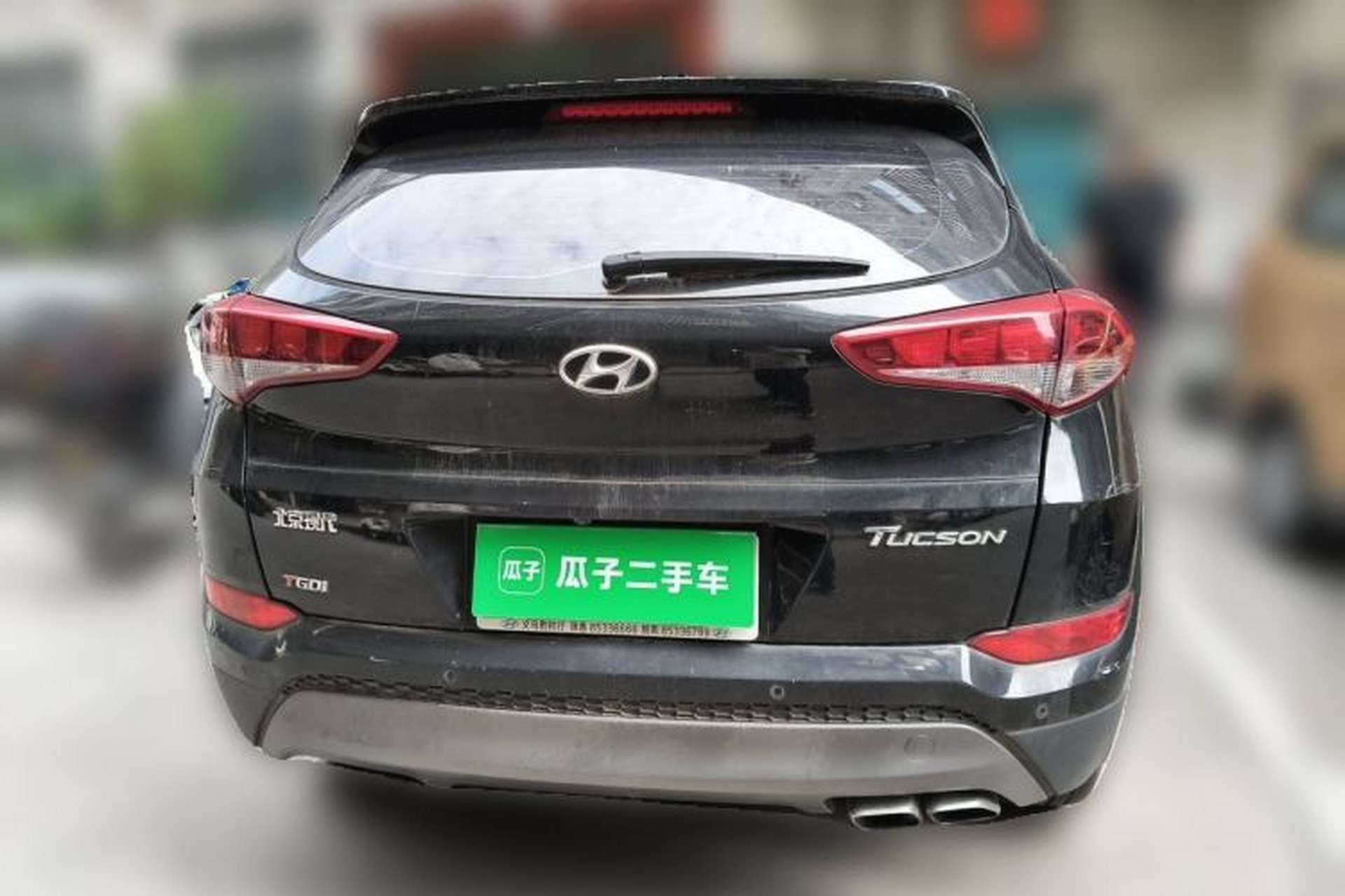 Used Hyundai Tucson 2015 1.6T Dual-Clutch Two-Wheel-Drive Smart Model Rear