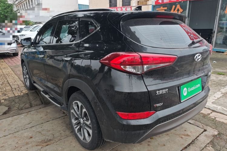 Used Hyundai Tucson 2015 1.6T Dual-Clutch Two-Wheel-Drive Leading Model Rear Left 45 Deg