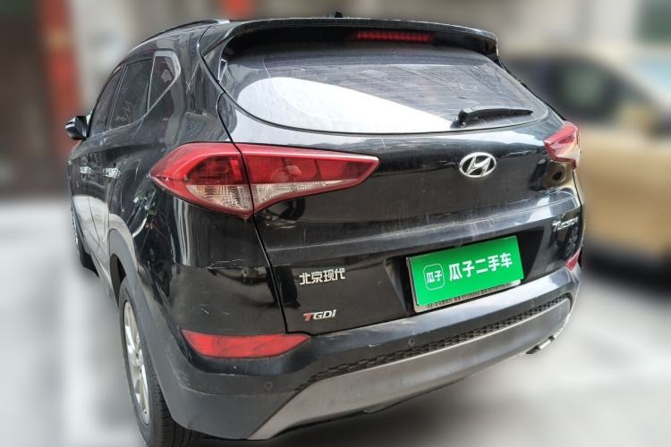 Used Hyundai Tucson 2015 1.6T Dual-Clutch Two-Wheel-Drive Smart Model Rear Left 45 Deg