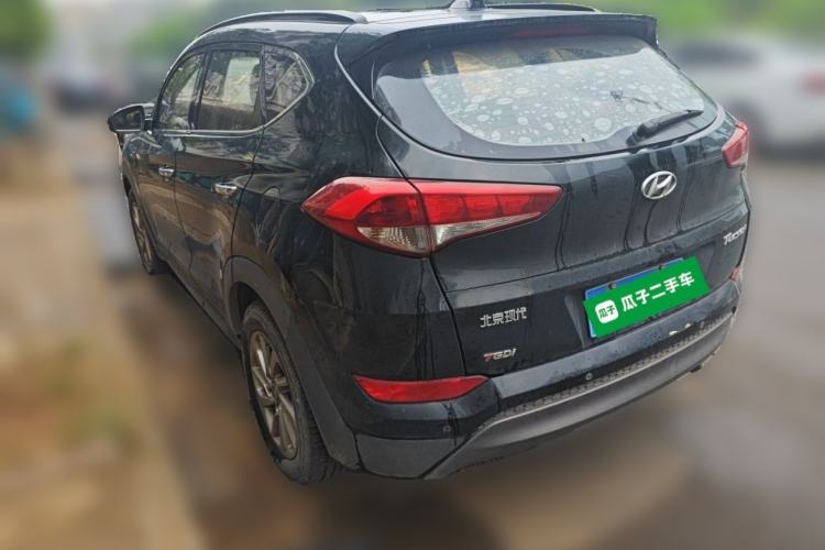Used Hyundai Tucson 2015 1.6T Dual-Clutch Two-Wheel-Drive Smart Model Rear Left 45 Deg