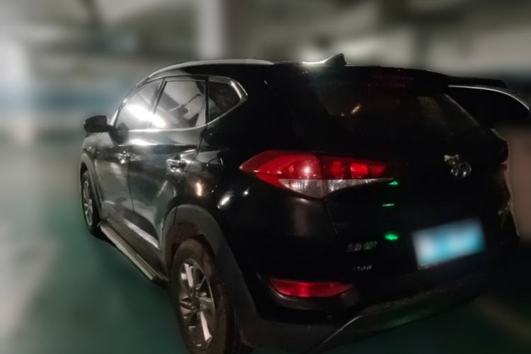 Used Hyundai Tucson 2015 1.6T Dual-Clutch Two-Wheel-Drive Smart Model Rear Left 45 Deg