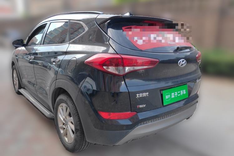 Used Hyundai Tucson 2015 1.6T Dual-Clutch Two-Wheel-Drive Smart Model Rear Left 45 Deg