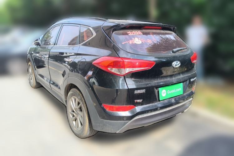 Used Hyundai Tucson 2015 1.6T Dual-Clutch Two-Wheel-Drive Smart Model Rear Left 45 Deg