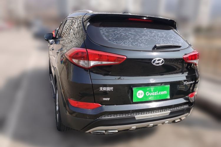 Used Hyundai Tucson 2015 1.6T Dual-Clutch Two-Wheel-Drive Smart Model Rear Left 45 Deg