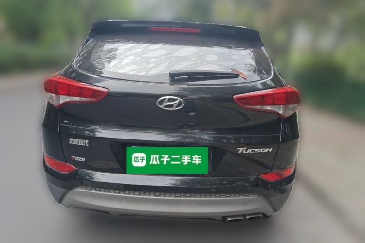 Used Hyundai Tucson 2015 1.6T Dual-Clutch Two-Wheel-Drive Smart Model Rear