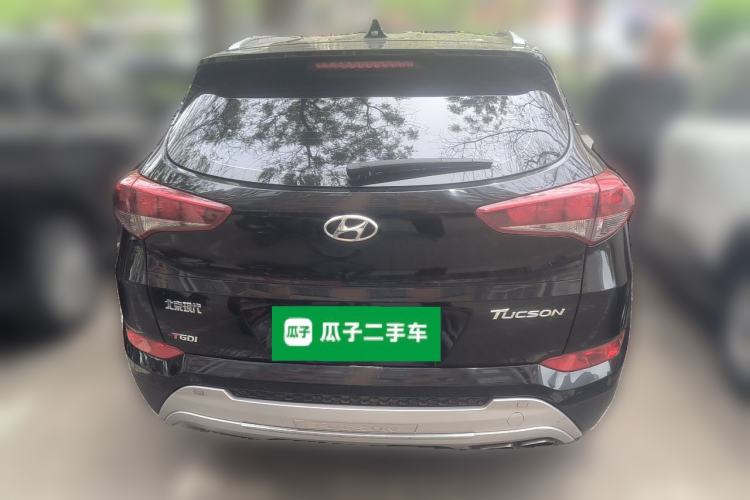 Used Hyundai Tucson 2015 1.6T Dual-Clutch Two-Wheel-Drive Smart Model Rear