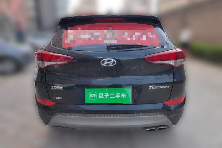 Used Hyundai Tucson 2015 1.6T Dual-Clutch Two-Wheel-Drive Smart Model Rear