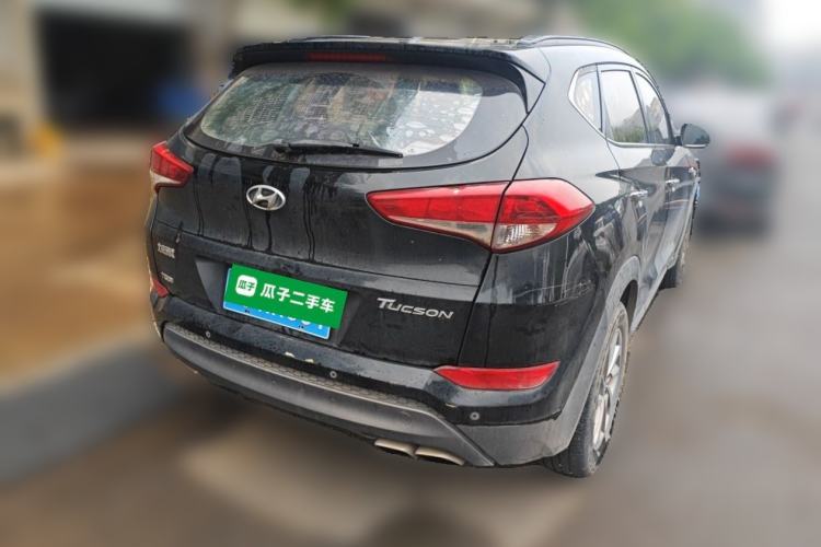 Used Hyundai Tucson 2015 1.6T Dual-Clutch Two-Wheel-Drive Smart Model Rear Right 45 Deg