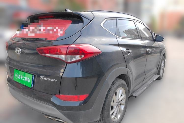 Used Hyundai Tucson 2015 1.6T Dual-Clutch Two-Wheel-Drive Smart Model Rear Right 45 Deg