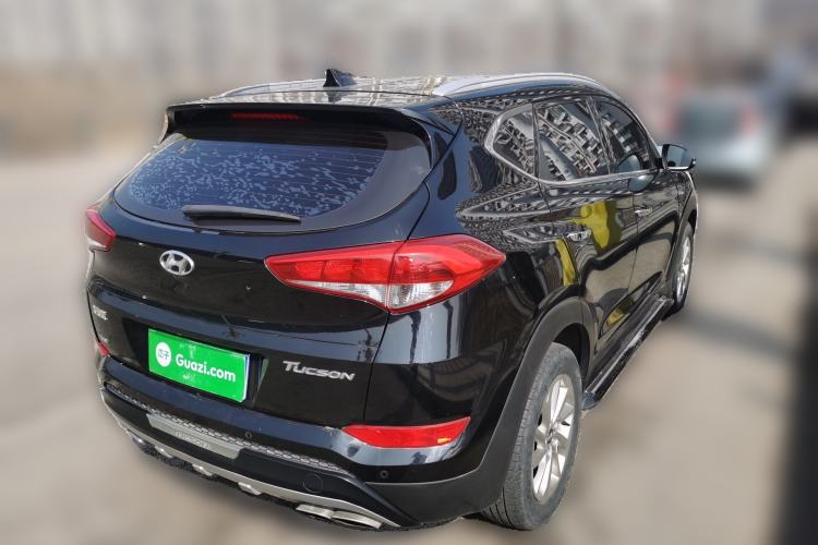 Used Hyundai Tucson 2015 1.6T Dual-Clutch Two-Wheel-Drive Smart Model Rear Right 45 Deg