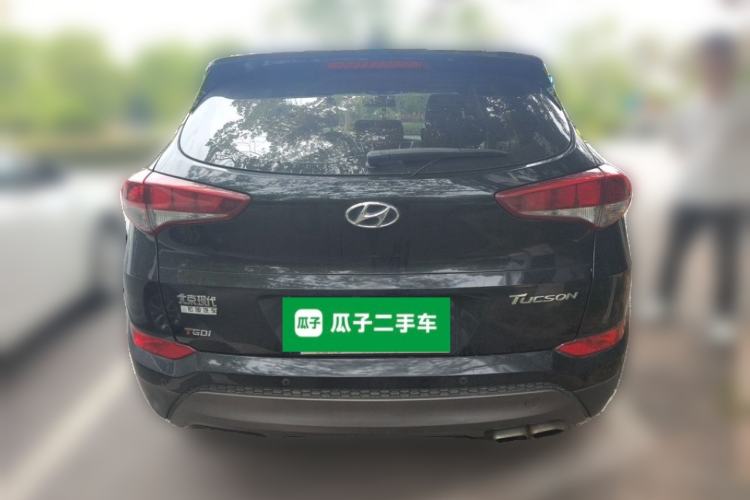 Used Hyundai Tucson 2015 1.6T Dual-Clutch Two-Wheel-Drive Smart Model Rear