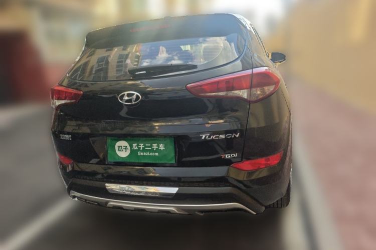 Used Hyundai Tucson 2015 1.6T Dual-Clutch Two-Wheel-Drive Smart Model Rear