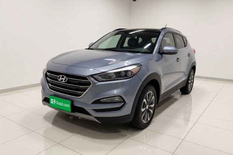 Hyundai Tucson 2015 1.6T Dual-Clutch Four-Wheel Drive Flagship Model usado Guazi used car, China used car export, Used car for sale, Used cars, Cheapest cars for sale