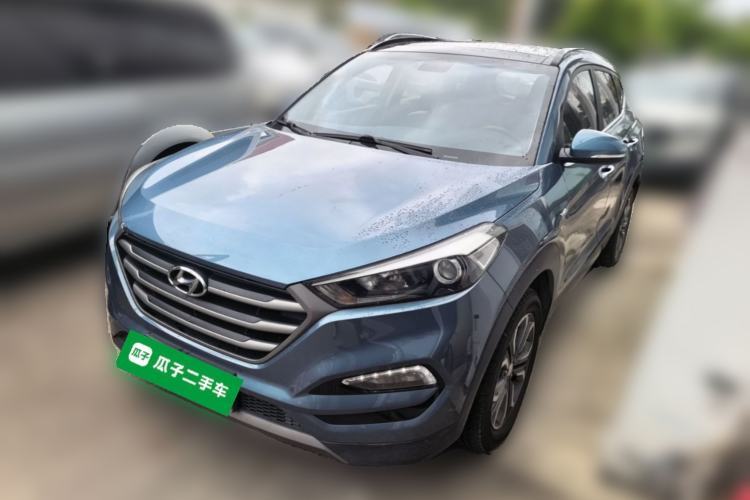 Used Hyundai Tucson 2015 1.6T Dual-Clutch Two-Wheel-Drive Leading Model Guazi used car, China used car export, Used car for sale, Used cars, Cheapest cars for sale