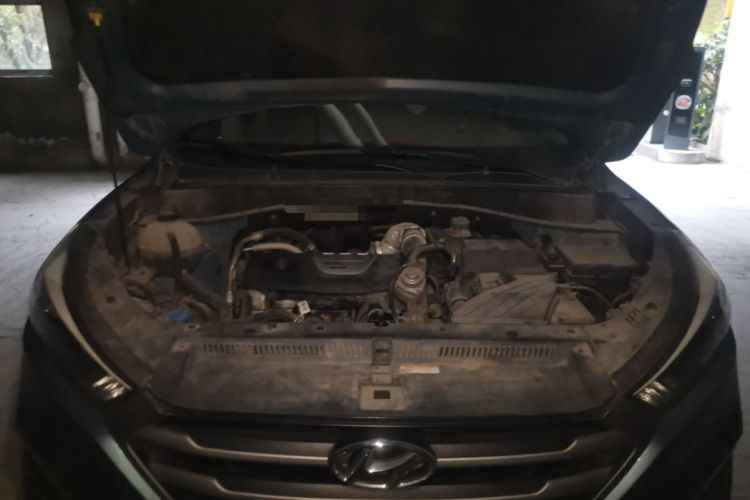 Used Hyundai Tucson 2015 1.6T Dual-Clutch Two-Wheel-Drive Smart Model Engine Bay