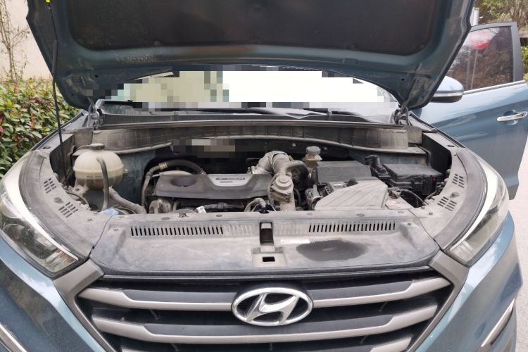 Used Hyundai Tucson 2015 1.6T Dual-Clutch Two-Wheel-Drive Smart Model Engine Bay