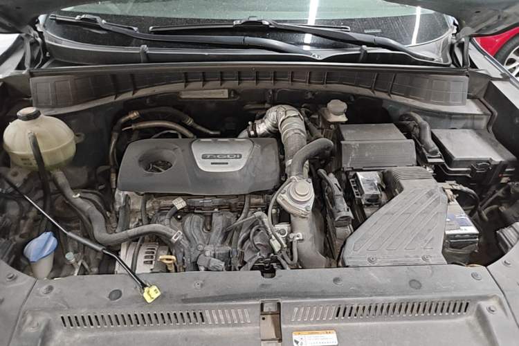 Used Hyundai Tucson 2015 1.6T Dual-Clutch Two-Wheel-Drive Smart Model Engine Bay