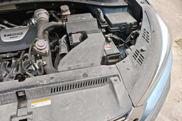 Used Hyundai Tucson 2015 1.6T Dual-Clutch Two-Wheel-Drive Smart Model Engine Bay Left