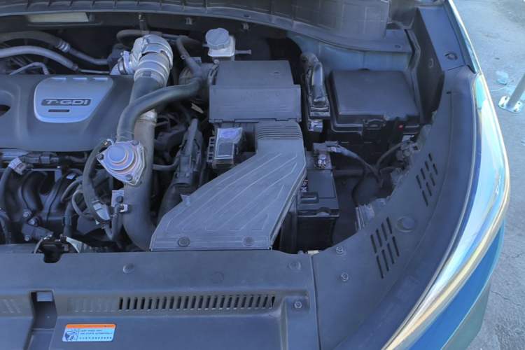 Used Hyundai Tucson 2015 1.6T Dual-Clutch Two-Wheel-Drive Smart Model Engine Bay Left