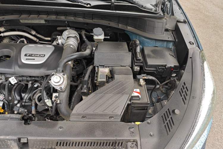 Used Hyundai Tucson 2015 1.6T Dual-Clutch Two-Wheel-Drive Smart Model Engine Bay Left