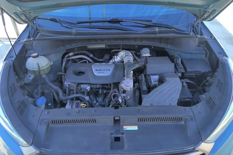 Used Hyundai Tucson 2015 1.6T Dual-Clutch Two-Wheel-Drive Smart Model Engine Bay