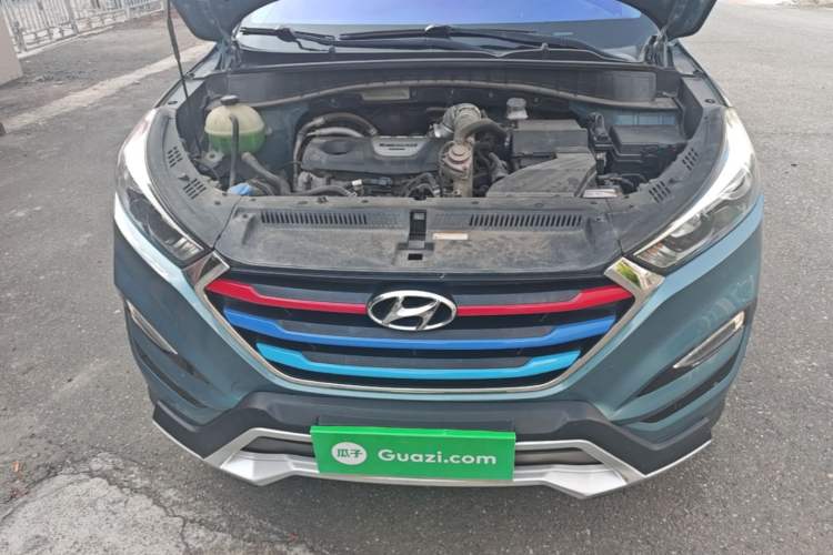 Used Hyundai Tucson 2015 1.6T Dual-Clutch Two-Wheel-Drive Smart Model Engine Bay