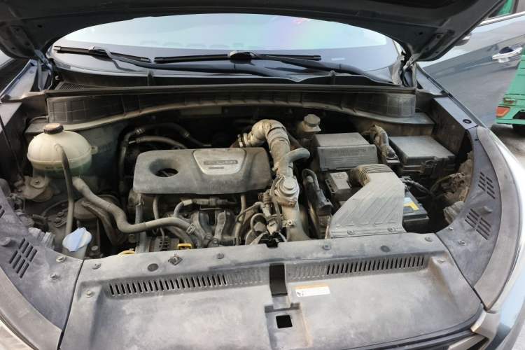 Used Hyundai Tucson 2015 1.6T Dual-Clutch Two-Wheel-Drive Smart Model Engine Bay