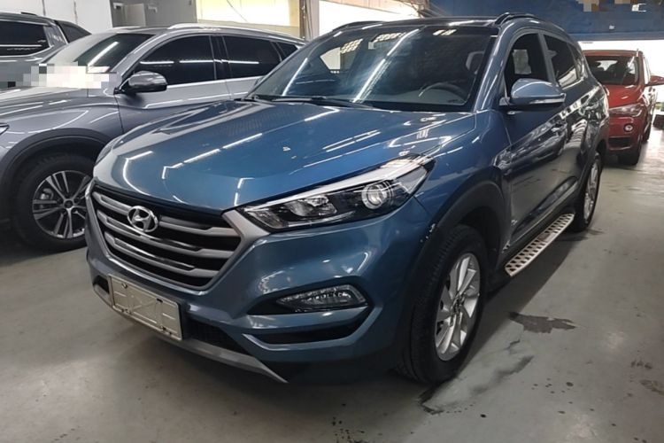 Ojetý Hyundai Tucson 2015 1.6T Dual-Clutch Two-Wheel-Drive Smart Model Guazi used car, China used car export, Used car for sale, Used cars, Cheapest cars for sale
