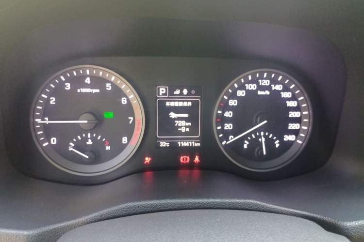 Used Hyundai Tucson 2015 1.6T Dual-Clutch Two-Wheel-Drive Smart Model Instrument Cluster