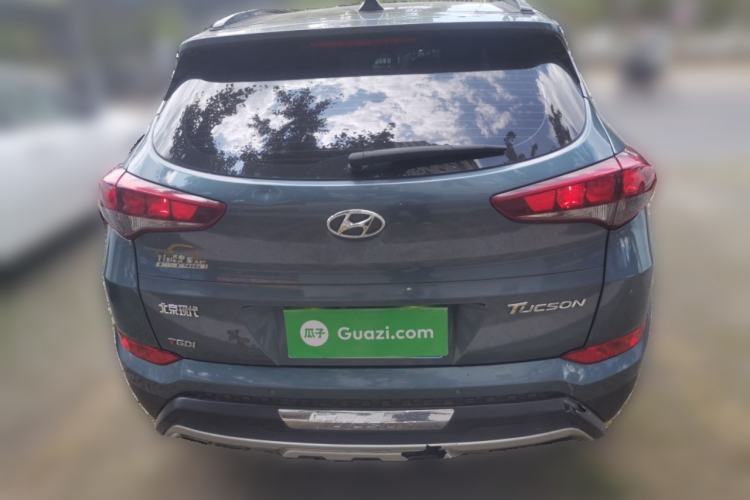 Used Hyundai Tucson 2015 1.6T Dual-Clutch Two-Wheel-Drive Smart Model Rear