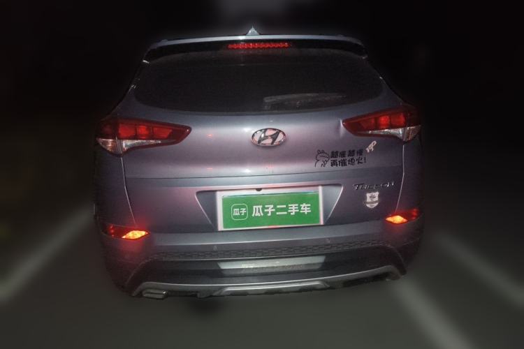 Used Hyundai Tucson 2015 1.6T Dual-Clutch Two-Wheel-Drive Smart Model Rear