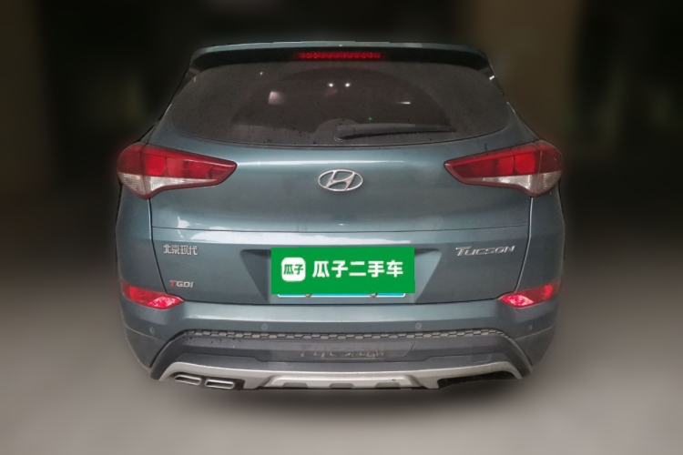 Used Hyundai Tucson 2015 1.6T Dual-Clutch Two-Wheel-Drive Smart Model Rear