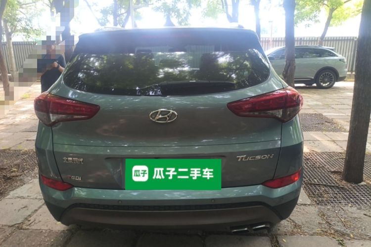 Used Hyundai Tucson 2015 1.6T Dual-Clutch Two-Wheel-Drive Leading Model Rear