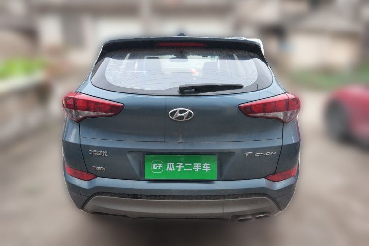 Used Hyundai Tucson 2015 1.6T Dual-Clutch Two-Wheel-Drive Smart Model Rear