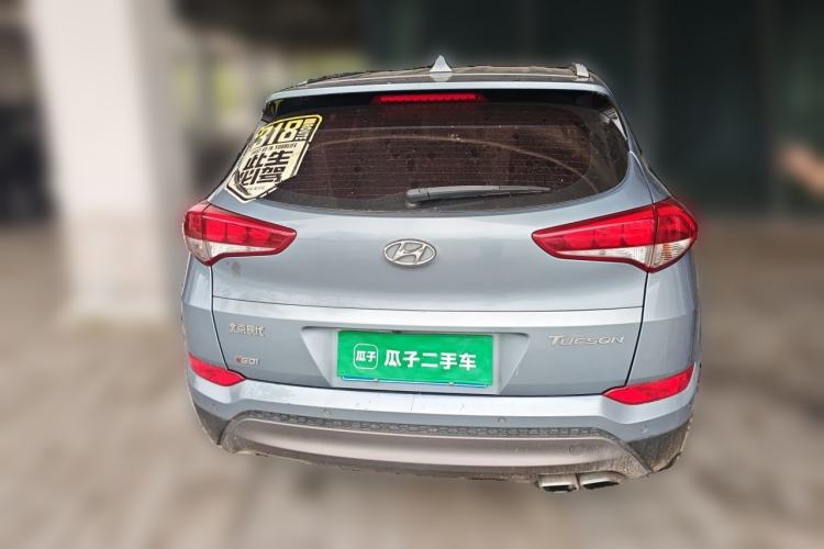 Used Hyundai Tucson 2015 1.6T Dual-Clutch Two-Wheel-Drive Smart Model Rear