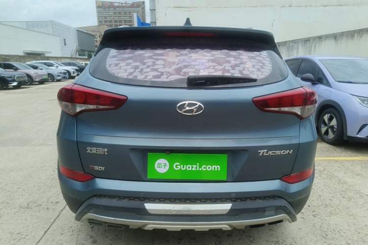 Used Hyundai Tucson 2015 1.6T Dual-Clutch Two-Wheel-Drive Smart Model Rear