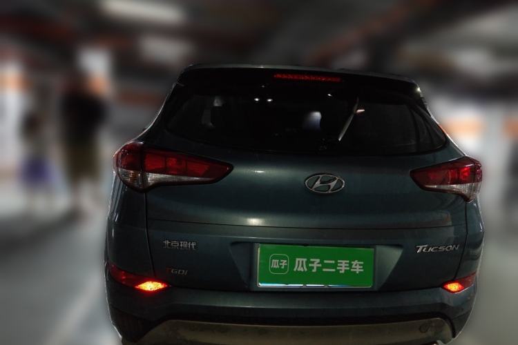 Used Hyundai Tucson 2015 1.6T Dual-Clutch Two-Wheel-Drive Smart Model Rear